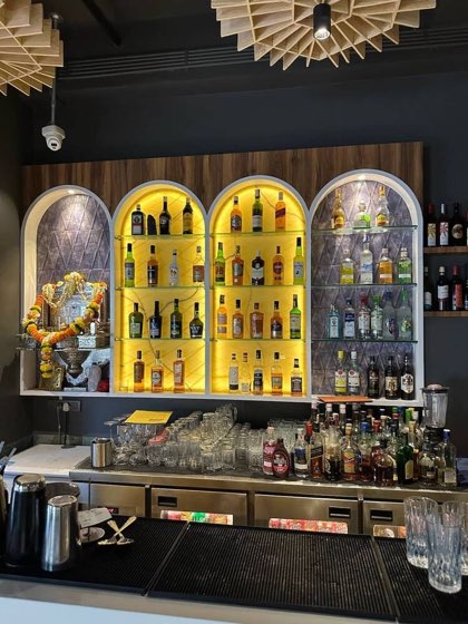 Bar counter at Sai Prasad NX